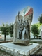 Orgosolo-Piazza dei Caduti in guerra: il monumento dedicato ai caduti