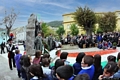 Orgosolo-Piazza dei Caduti in guerra: una celebrazione in ricordo dei caduti Orgosolo-Piazza dei Caduti in guerra: una celebrazione in ricordo dei caduti