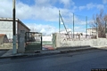 Orgosolo-Scuole secondarie: ingresso del campo sportivo polivalente Orgosolo-Scuole secondarie: ingresso del campo sportivo polivalente