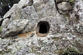 Orgosolo-Area archeologica di Sirilò: ingresso della tomba VII