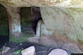 Orgosolo-Area archeologica di Sirilò: interno del tempietto