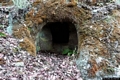 Orgosolo-Necropoli di Oreharva: ingresso della tomba XIII