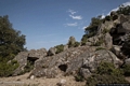 Orgosolo-Necropoli di Oreharva: ingresso del tentativo di scavo della tomba XIV