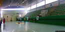 Oristano: impianti sportivi di Sa Rodia: interno della palestra