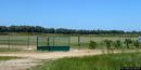 Oristano: impianti sportivi di Sa Rodia: esterno del campo pratico da golf