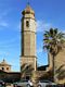 Oristano-Massama: campanile della chiesa parrocchiale dedicata a Santa Maria Vergine Assunta