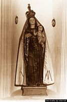 Orosei-Chiesa di Nostra Signora delle Grazie: statua della Beata Vergine delle Grazie