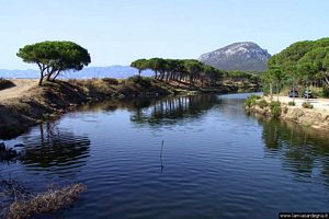 Orosei-Veduta dello stagno