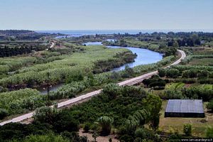 Orosei-Verso la foce del Cedrino