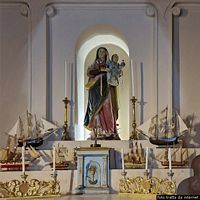 Orosei-Chiesa di Santa Maria 'e Mare: l&rsquo;altare