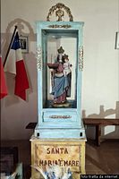 Orosei-Chiesa di Santa Maria 'e Mare: la statua della Madonna da portare in processione