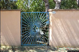 Orosei-Cala Ginepro: ingresso del Residence Sa Mattanosa