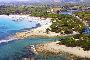 Orosei-Veduta della spiaggia di Sa Curcurica