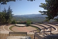 Orotelli-chiesa di San Lussorio: interno della chiesa verso il portale di ingresso