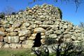 Orotelli-nuraghe Aeddu o Aeddos: ingresso alla torre principale