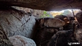 Orotelli-Dolmen di Sinne: veduta dall’interno