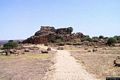 Orroli: il nuraghe Arrubiu: veduta del complesso nuragico