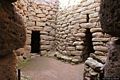 Orroli: il nuraghe Arrubiu: interno Orroli: il nuraghe Arrubiu: interno