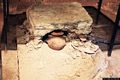 Orroli: il nuraghe Arrubiu: vaso in bronzo