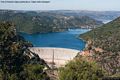 Orroli: il lago del Mulargia: la diga di Monte su rei