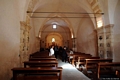 Osilo-chiesa dello Spirito Santo chiamata anche chiesa di Babbu Eternu: interno verso il presbiterio