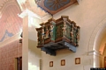 Osilo-chiesa del Rosario: il pulpito