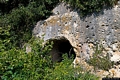 Osilo-Necropoli di tombe a prospetto architettonico di Ittiari: ingresso della tomba 6