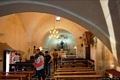 Osilo-chiesa campestre di Sant’Antonio da Padova: interno verso il presbiterio