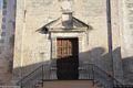 Ossi: chiesa parrocchiale di San Bartolomeo Apostolo: portale di ingresso