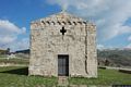 Ossi: chiesa campestre di Sant’Antonio Abate: facciata