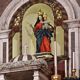 Pabillonis: chiesa parrocchiale di Santa Maria della Neve: statua sell’altare