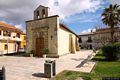 Pabillonis: chiesa di San Giovanni Battista: veduta da destra