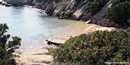 Palau: il punta Sardegna: la spiaggia di Cala Martinella