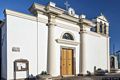 Palmas Arborea: chiesa parrocchiale di Sant’Antioco Martire: veduta da sinistra Palmas Arborea: chiesa parrocchiale di Sant’Antioco Martire: veduta da sinistra