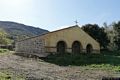 Pau: chiesa campestre di Santa Prisca: veduta da sinistra