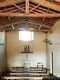 Pau: chiesa campestre di Santa Prisca: interno verso il presbiterio