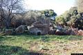 Paulilatino-Sito archeologico di Goronna: esedra della prima tomba di giganti