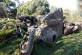 Paulilatino-Sito archeologico di Goronna: esedra della prima tomba di giganti