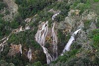 Perdasdefogu-Il parco Naturale di Bruncu Santoru: cascata di luesu