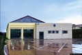 Perfugas-impianti sportivi del quartiere Montiggiu: esterno della Piscina
