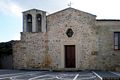 Pompu: chiesa di Santa Maria: facciata