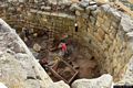 Pompu-resti del nuraghe complesso Santu Miali: ripresa degli scavi nel cortile interno
