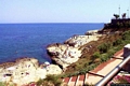 Porto Torres-Spiaggia delle Acque Dolci: scogliere lungo la strada che porta a Balai