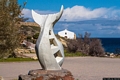 Porto Torres-La scultura SoNoS in omaggio ad Andrea Parodi