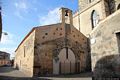 Pozzomaggiore: chiesa della Santa Croce: facciata posteriore