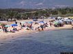 Pula-Nora: veduta della spiaggia di Nora Pula-Nora: veduta della spiaggia di Nora