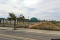 Quartu Sant’Elena-impianti sportivi di Is Arenas: ingresso con veduta della Pista di atletica leggera