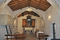 Quartu Sant’Elena-Santuario di Nostra Signora del Buon Cammino: interno verso il presbiterio
