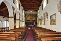 Quartucciu-chiesa di Sant’Antonio Abate: interno verso il presbiterio