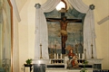 Quartucciu-chiesa parrocchiale di San Giorgio Martire: il crocifisso della pioggia